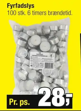 Calle Fyrfadslys tilbud