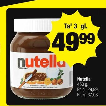 Calle Nutella tilbud