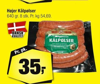 Calle Højer Kålpølser tilbud