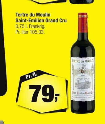 Tertre du Moulin Saint-Emilion Grand Cru