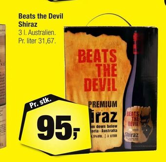 Calle Beats the Devil Shiraz tilbud