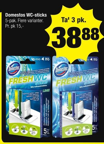 Calle Domestos WC-sticks tilbud