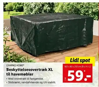 Let-Køb Beskyttelsesovertræk XL til havemøbler tilbud