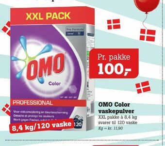 Poetzsch Padborg OMO Color vaskepulver tilbud