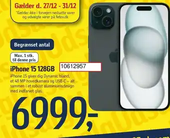 iPhone 15 128GB