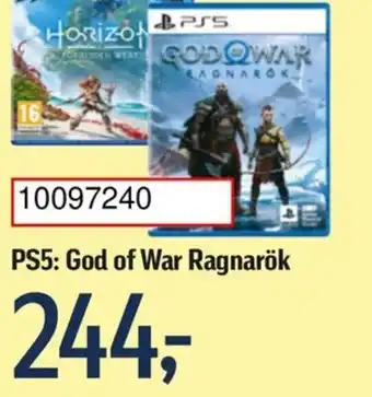Føtex PS5: God of War Ragnarök tilbud