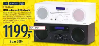 Føtex DAB-radio med Bluetooth tilbud
