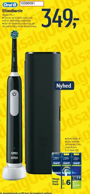 Føtex Oral-B Eltandbørste tilbud