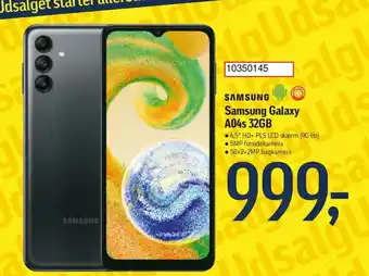 Føtex Samsung Galaxy A04s 32GB tilbud