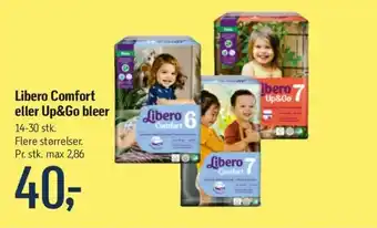 Føtex Libero Comfort eller Up&Go bleer tilbud