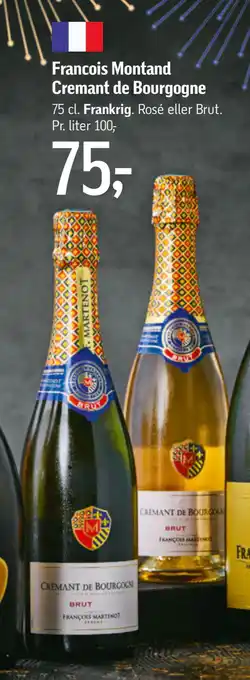 Føtex Francois montand cremant de bourgogne tilbud
