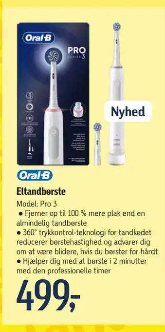 Føtex Eltandbørste tilbud