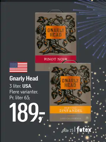 Gnarly head