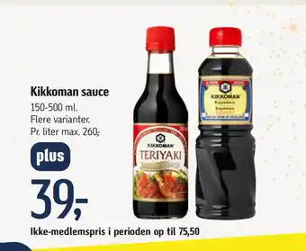 Føtex Kikkoman sauce tilbud