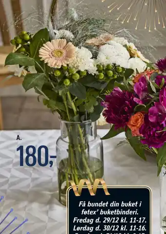 Føtex Buketbinderi tilbud