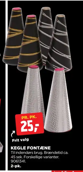 jem & fix Kegle fontæne tilbud