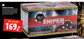jem & fix Sniper batteri tilbud