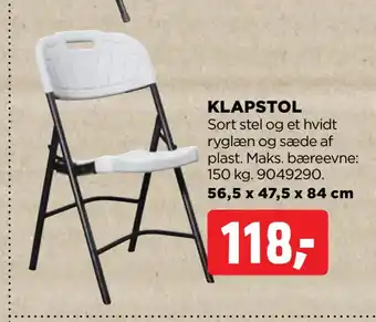 jem & fix Klapstol tilbud