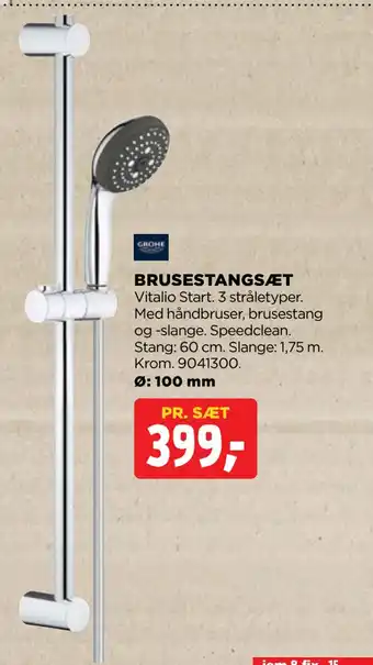jem & fix Brusestangsæt tilbud