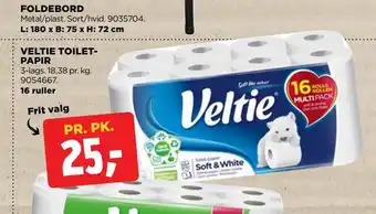 jem & fix Veltie toiletpapir tilbud