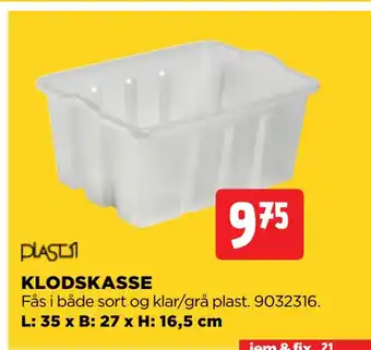 Klodskasse