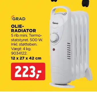 jem & fix Olieradiator tilbud
