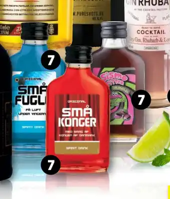 Lidl Små shots i lommelærke tilbud