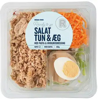 REMA 1000 Salat m/tun & æg, 350 g tilbud