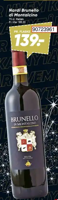 Bilka Nordi Brunello di Montalcino tilbud
