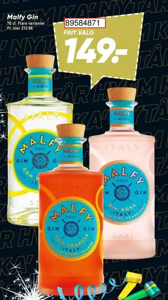 Bilka Malfy Gin tilbud