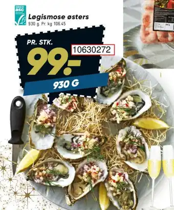 Bilka Løgismose østers tilbud