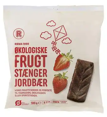 REMA 1000 Frugtstænger, 100 g tilbud