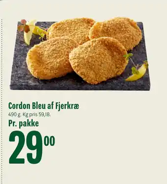 Min Købmand Cordon bleu af fjerkræ tilbud