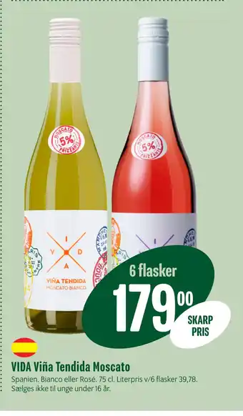 Min Købmand Vida viña tendida moscato tilbud