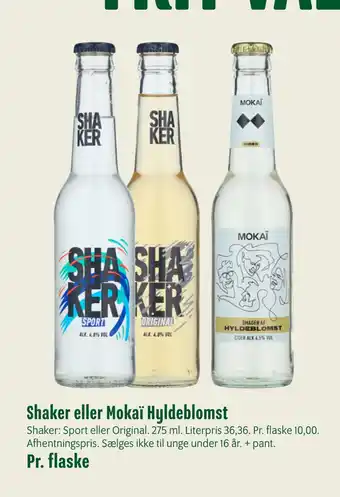 Min Købmand Shaker eller mokaï hyldeblomst tilbud