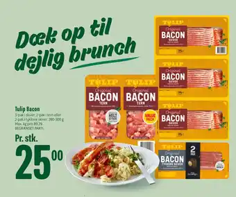 Min Købmand Tulip bacon tilbud