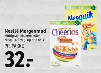 SPAR Nestlé morgenmad tilbud