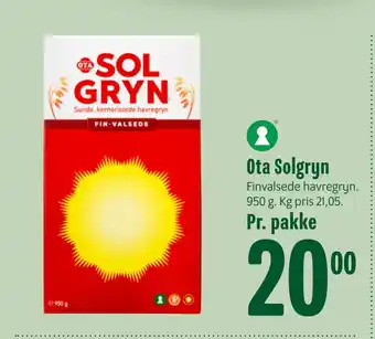 Ota solgryn