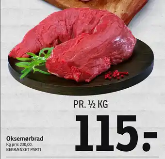 SPAR Oksemørbrad tilbud
