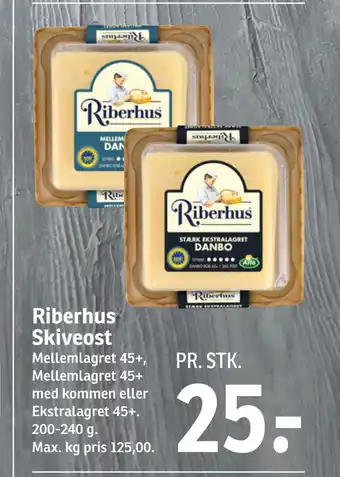 SPAR Riberhus skiveost tilbud