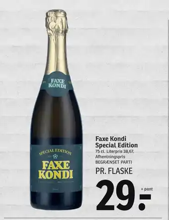SPAR Faxe kondi special edition tilbud