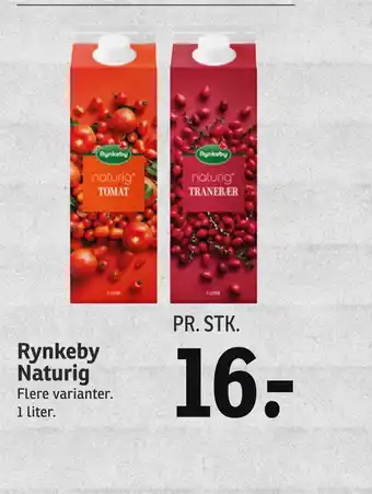 SPAR Rynkeby naturig tilbud
