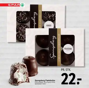 SPAR Spangsberg flødeboller tilbud