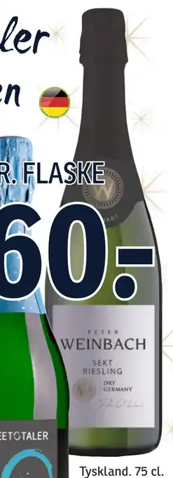 SPAR Peter weinbach riesling sekt tilbud