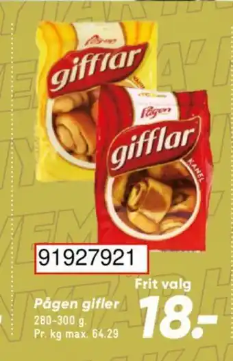 Bilka Pågen gifler tilbud