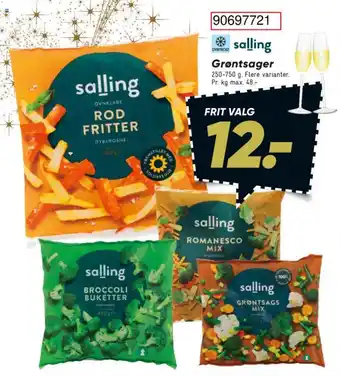 Bilka Grøntsager tilbud