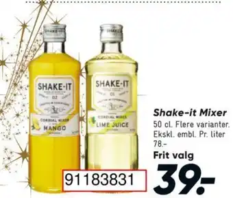 Bilka Shake-it Mixer tilbud