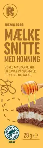 Mælkesnitte, 28 g
