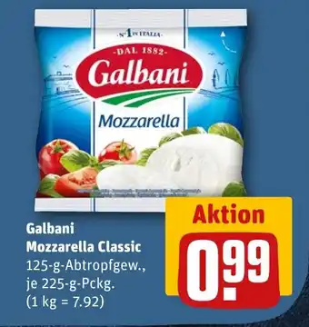 REWE DE Galbani Mozzarella Classic tilbud