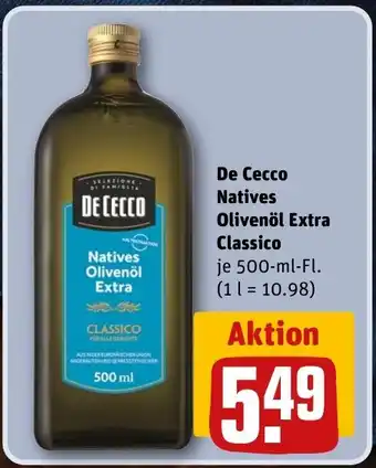 REWE DE De Cecco Natives Olivenöl Extra Classico tilbud